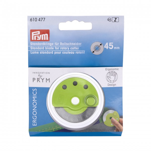 Prym 610477 Ersatzklinge für Rollschneider, prym.ergonomics, 45mm grün