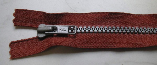 RV braun rostbraun, 030 cm Kunststoff teilbar Krampe R