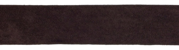 Velourband 40 mm braun
