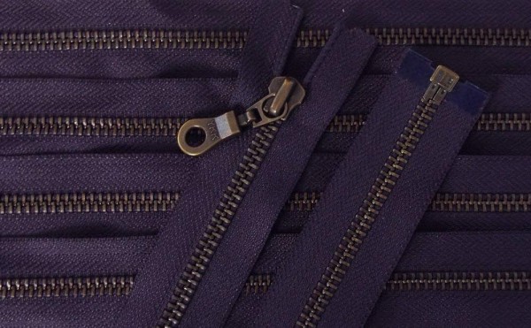 RV violett, 100 cm Metall teilbar