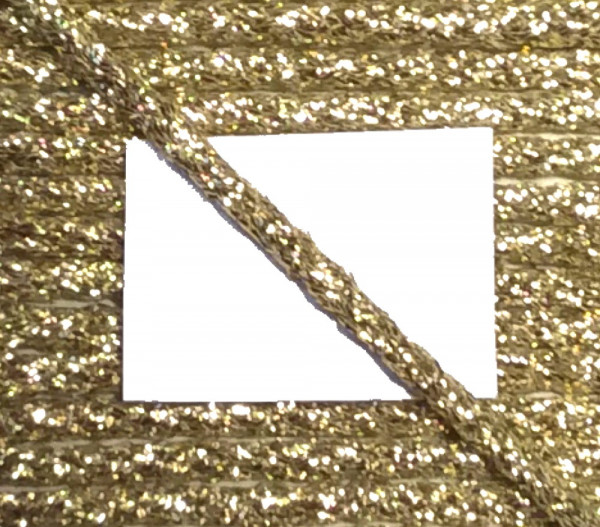 3m Kordel Lurex gold 5 mm