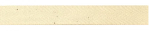 Baumwollband 15 mm beige 100% Baumwolle