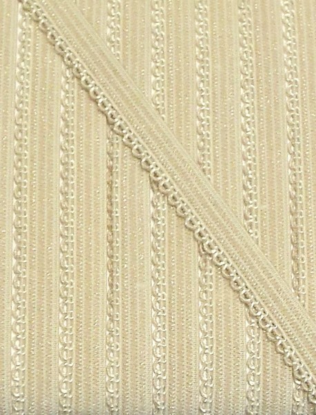 Wäschespitze elastisch 8 mm caramel