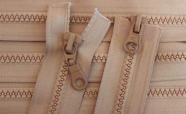 RV beige, 085 cm Kunststoff teilbar 2-Wege Krampe