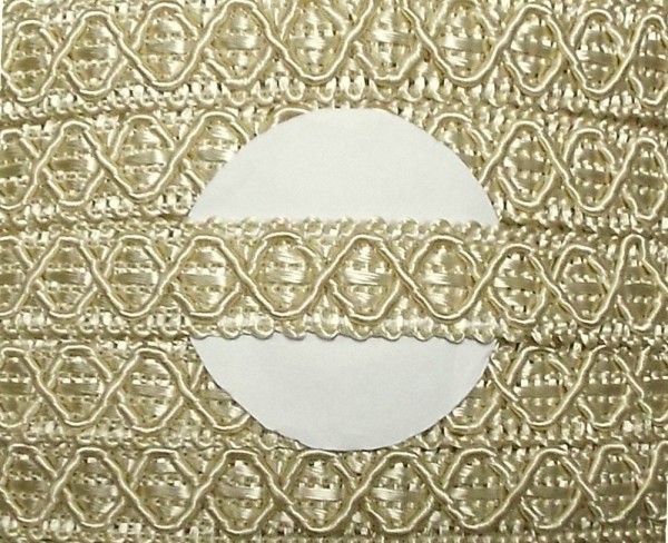 Posamentenborte beige 12 mm