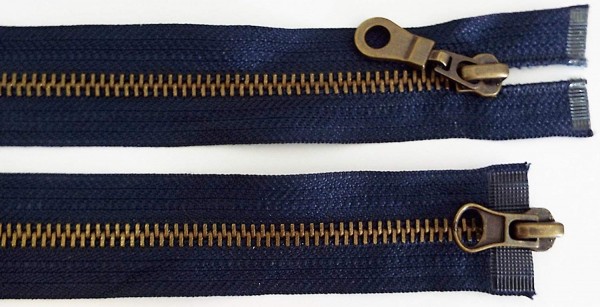 RV blau dunkel, 090 cm Metall teilbar 2-Wege