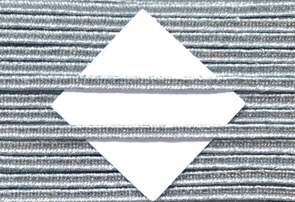 Soutache silber 3,5 mm