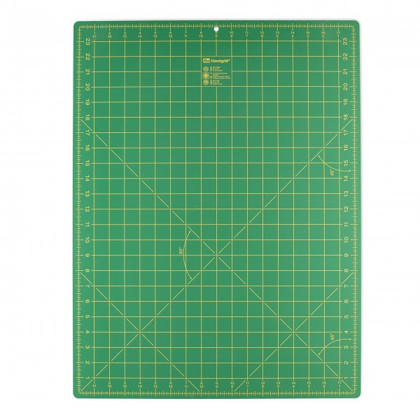 Prym 611374 Schneideunterlage cm/inch-Einteilung 60 x 45 cm