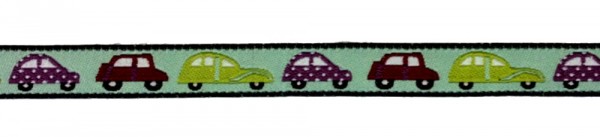Band gewebt Autos 10 mm