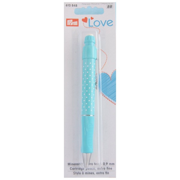 Prym 610848 Minenstift Love mit 2 Minen, weiß