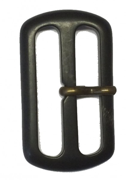 Gürtelschließe Stegbreite 40 mm anthrazit