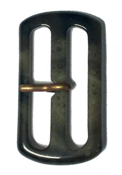 Gürtelschließe Stegbreite 50 mm beige-grau meliert