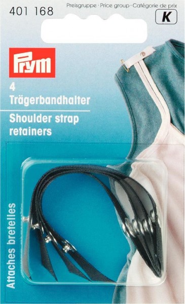 Prym 401168 Trägerbandhalter schwarz