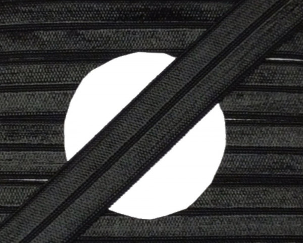 Einfaßband elastisch 19 mm schwarz