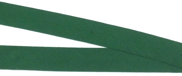 Bw-Schrägband 20 mm grün vorgefalzt