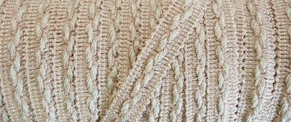 Posamentenborte beige 15 mm