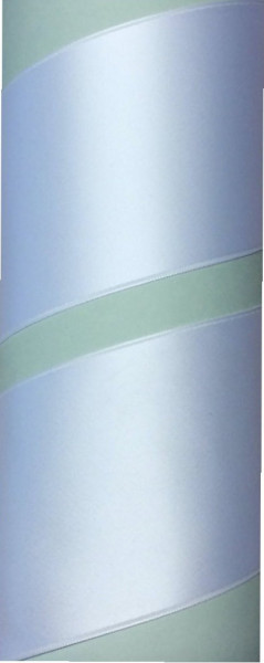 Satinband Double Face 025 mm weiß