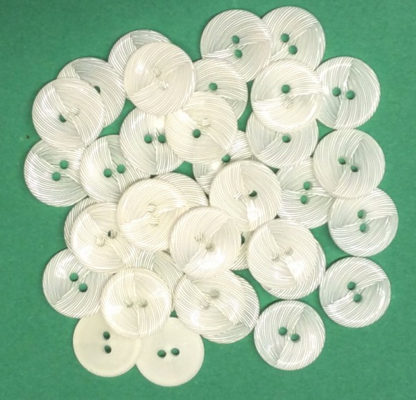 Knopf 12mm weiß/creme