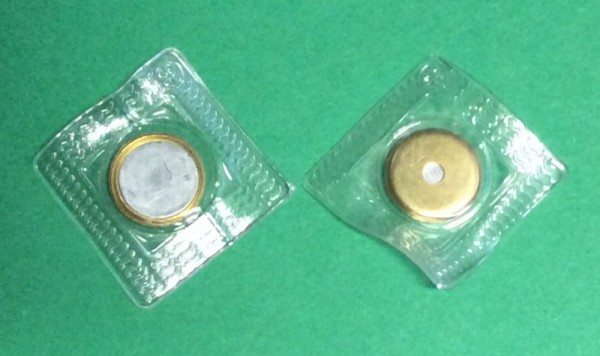 Magnetverschluß 15mm verdeckt zum Nähen