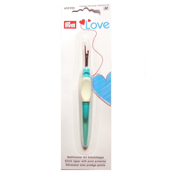 Prym 610933 Love Nahttrenner klein Ergonomics Love türkis