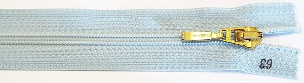 RV blau hell, 063 cm Kunststoff teilbar Spirale R