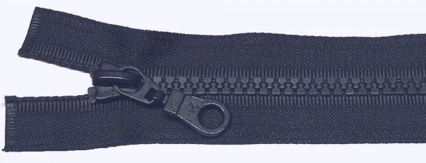 RV blau dunkel, 075 cm Kunststoff teilbar Krampe