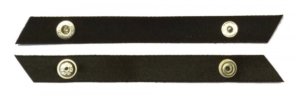 Prym 401127 Trägerbandhalter schwarz 2 Paar