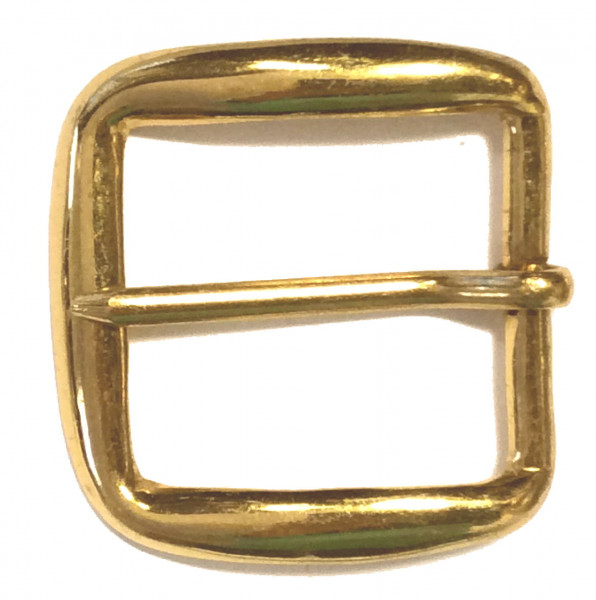 Gürtelschließe Stegbreite 30 mm gold