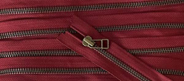 RV rot ziegelrot, 100 cm Metall teilbar