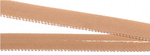 Gummiband 17 mm haut mit Silikon Beschichtung