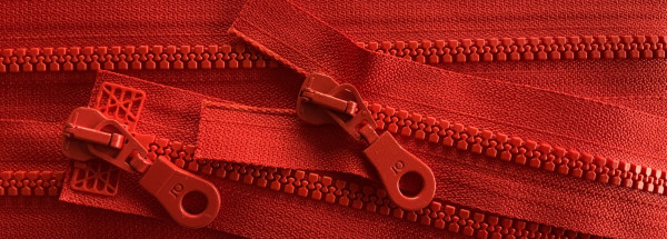 RV rot, 080 cm Kunststoff teilbar 2-Wege Krampe