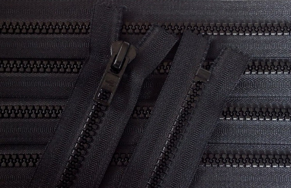 RV schwarz, 050 cm Kunststoff nicht teilbar Krampe