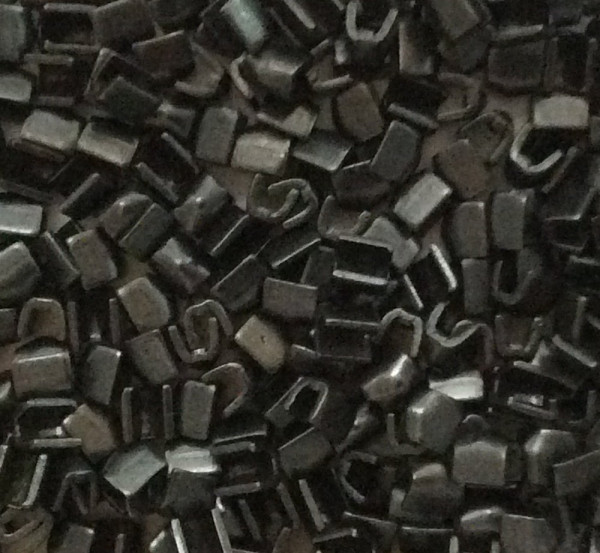 10 Reißverschluß Endstücke alteisen oben