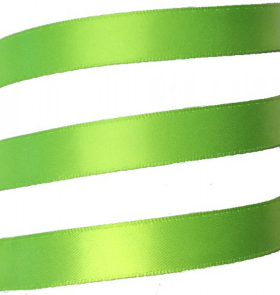 Satinband Double Face 013 mm neon grün